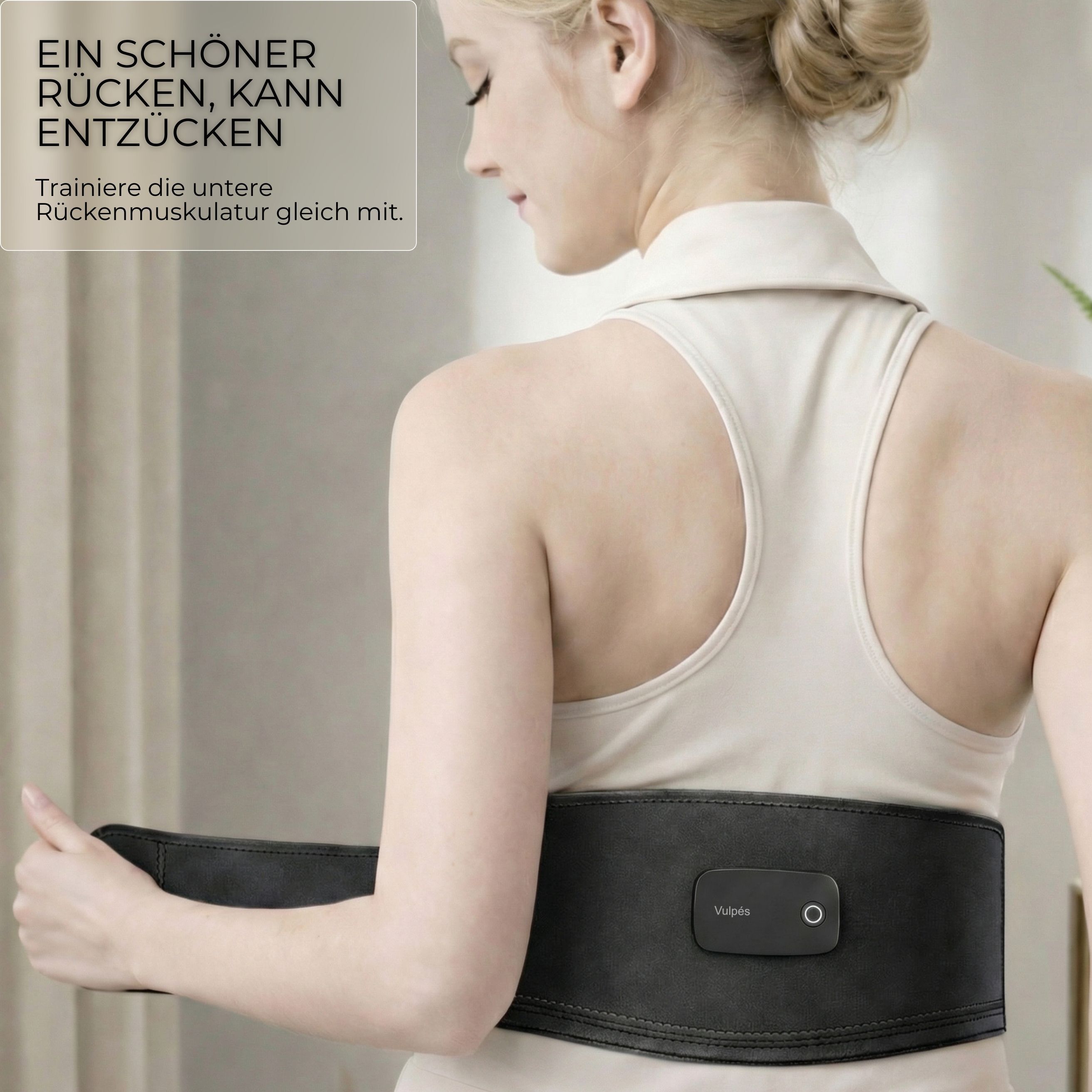 Vulps Core  EMS-Bauchmuskeltrainer mit App-Steuerung & 6 Elektroden 1 St  - Shop Apotheke