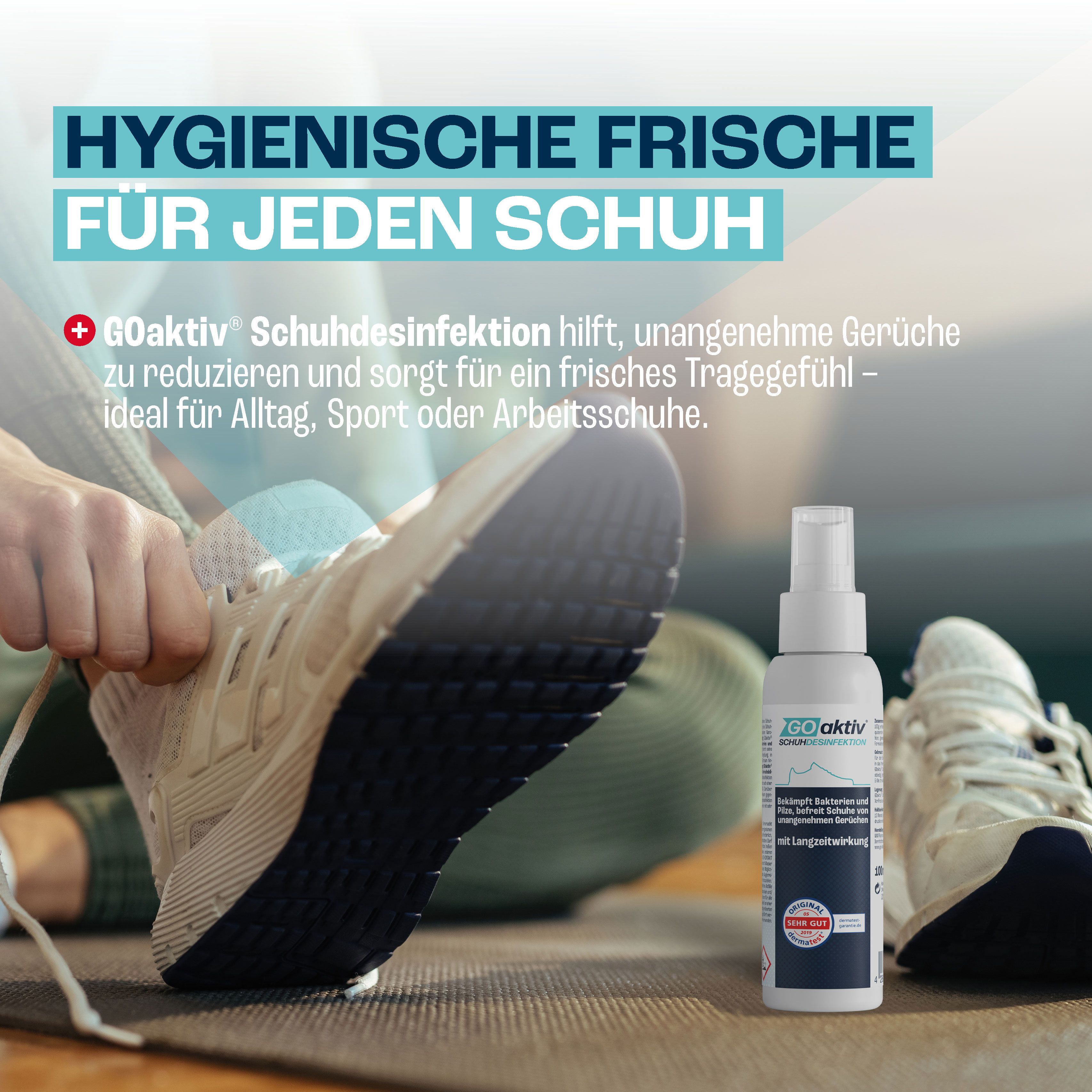 GOaktiv Schuhdesinfektionsspray 100ml
