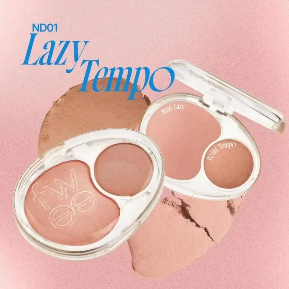 FWEE Mellow Dual Blusher ND01 Lazy Tempo – Zweifarbiger Rouge