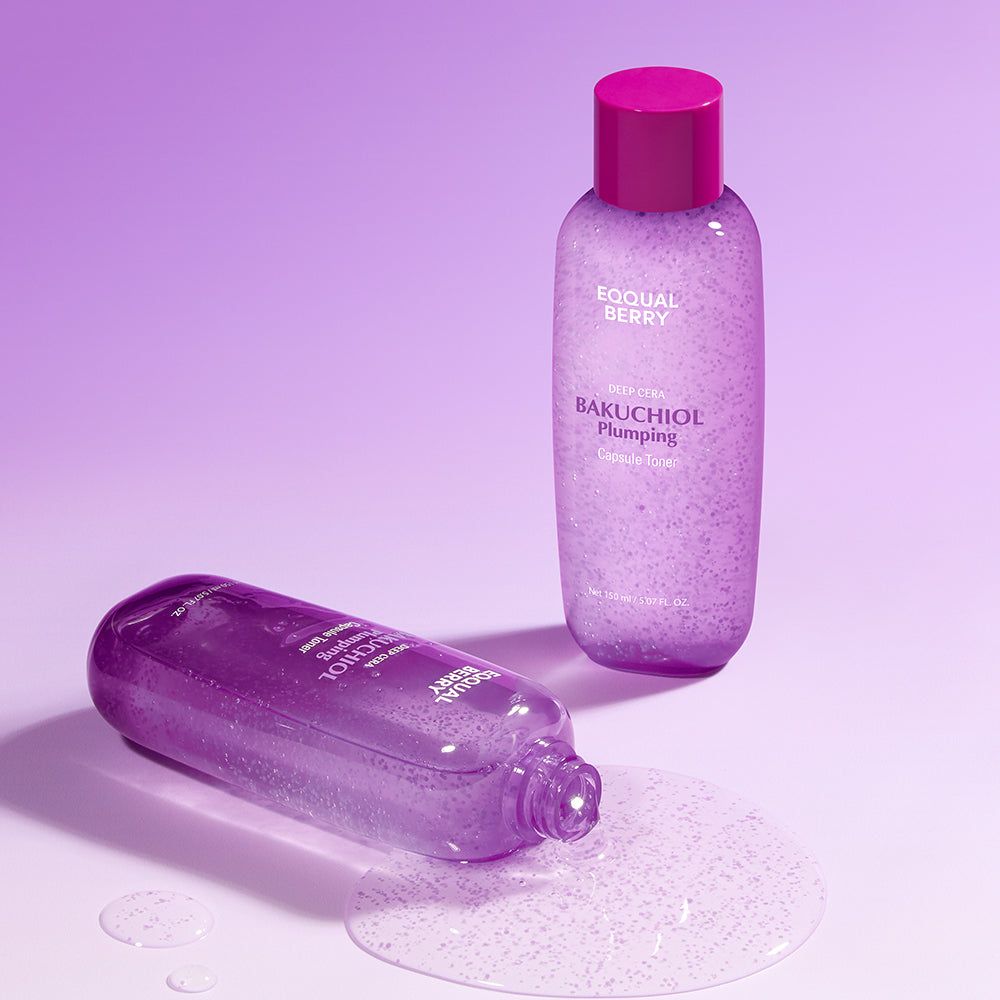 EQQUALBERRY Bakuchiol Plumping Capsule Toner