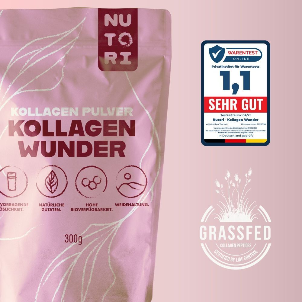 Nutori Kollagen Pulver 3er-Pack