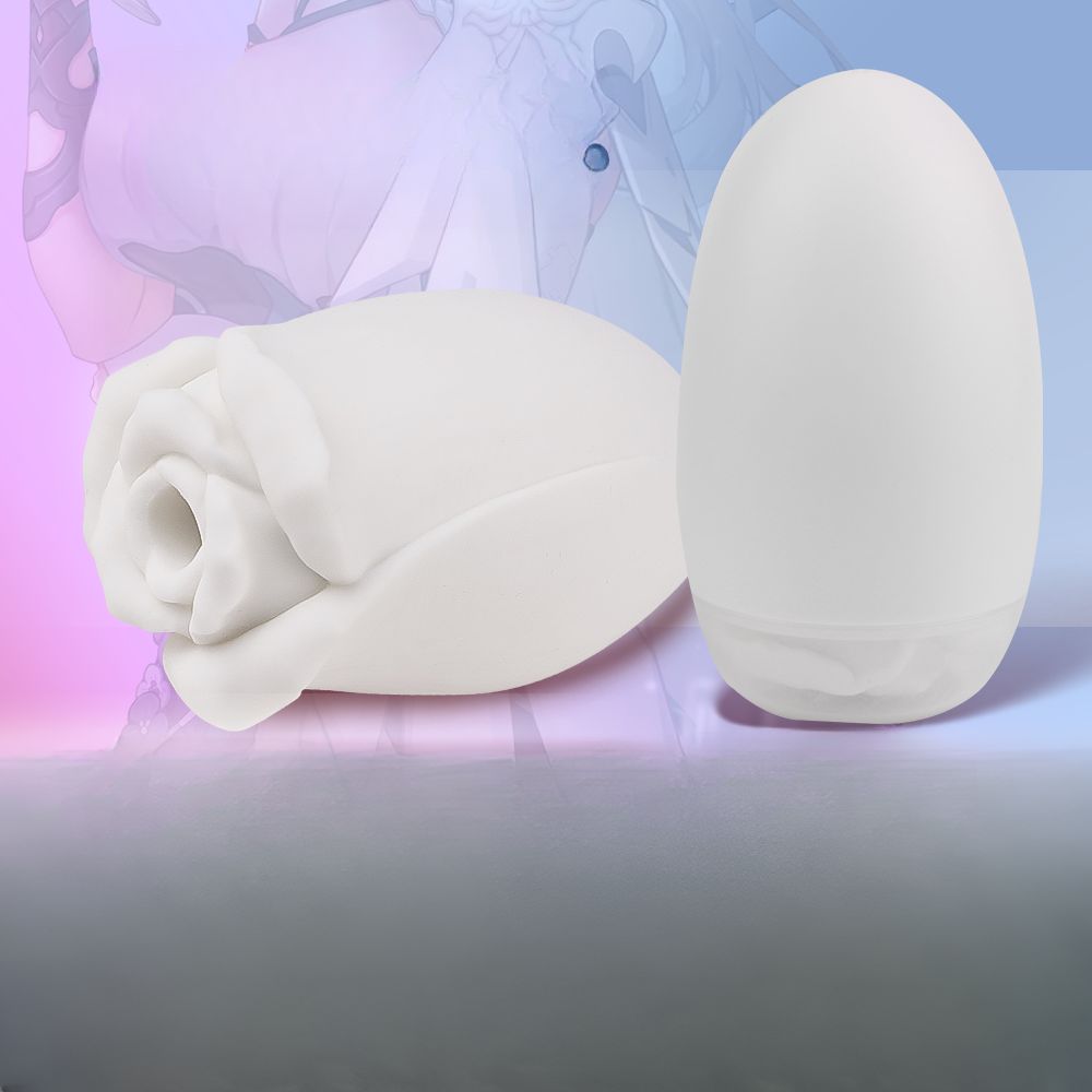 Pleasure Place - Rosenförmiger Masturbator für Männer aus weichem Silikon