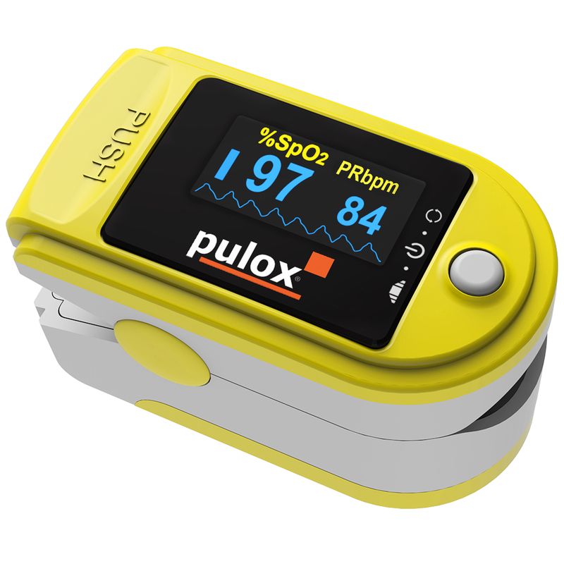 pulox Pulsoximeter Po-200 gelb