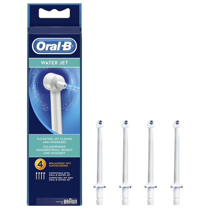 Oral-B - Ersatzdüsen "Ersatzdüsen WaterJet 4er" in Weiß