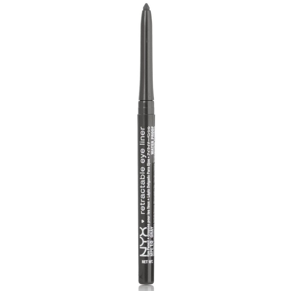 Schwarzer, ausziehbarer Eyeliner. Marke und Produktbezeichnung sichtbar.