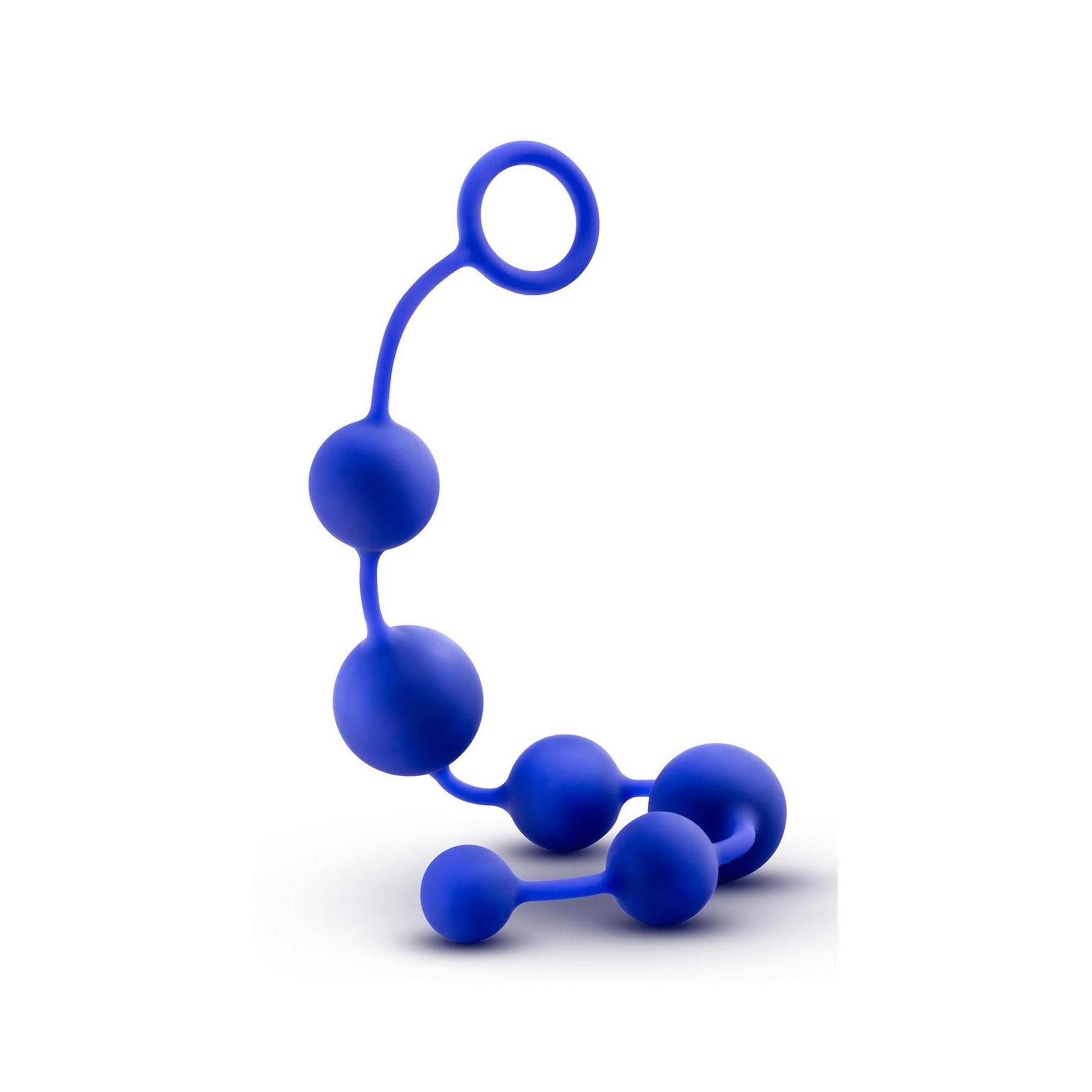 Blush - PERFORMANCE SILICONE ANAL BEADS INDIGO