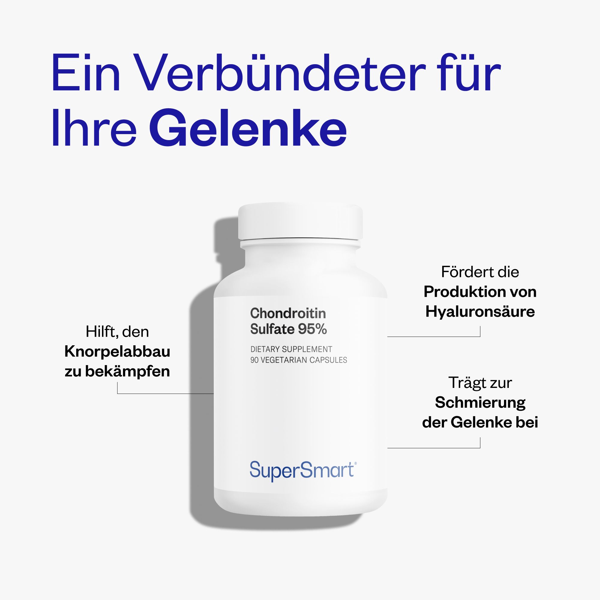 Chondroitinsulfat 95 % - SuperSmart