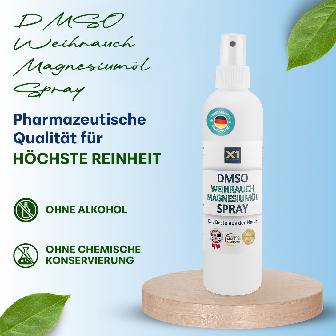 X1 DMSO Weihrauch Magnesiumöl Spray