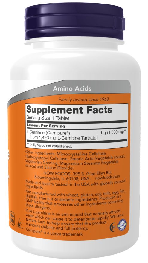 Now Foods L-Carnitin 1000 mg 50 St