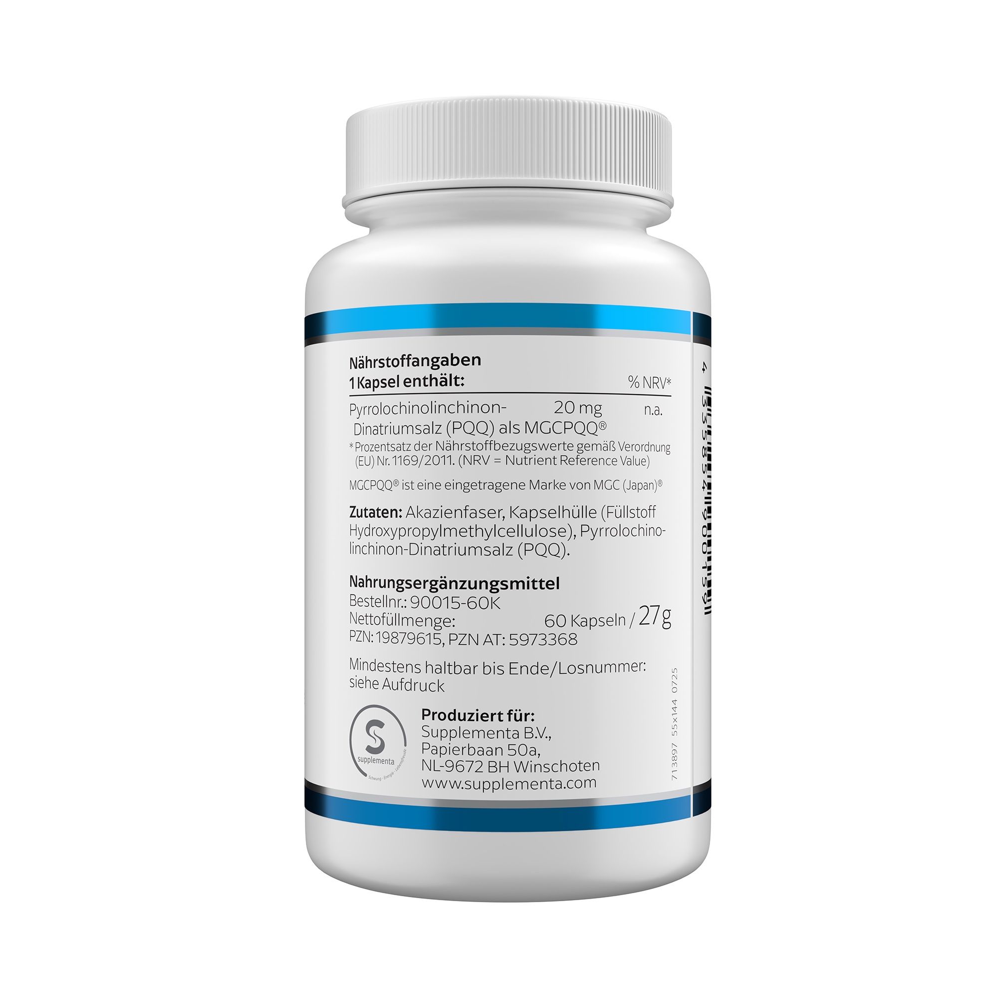 Klean Labs PQQ 20 mg