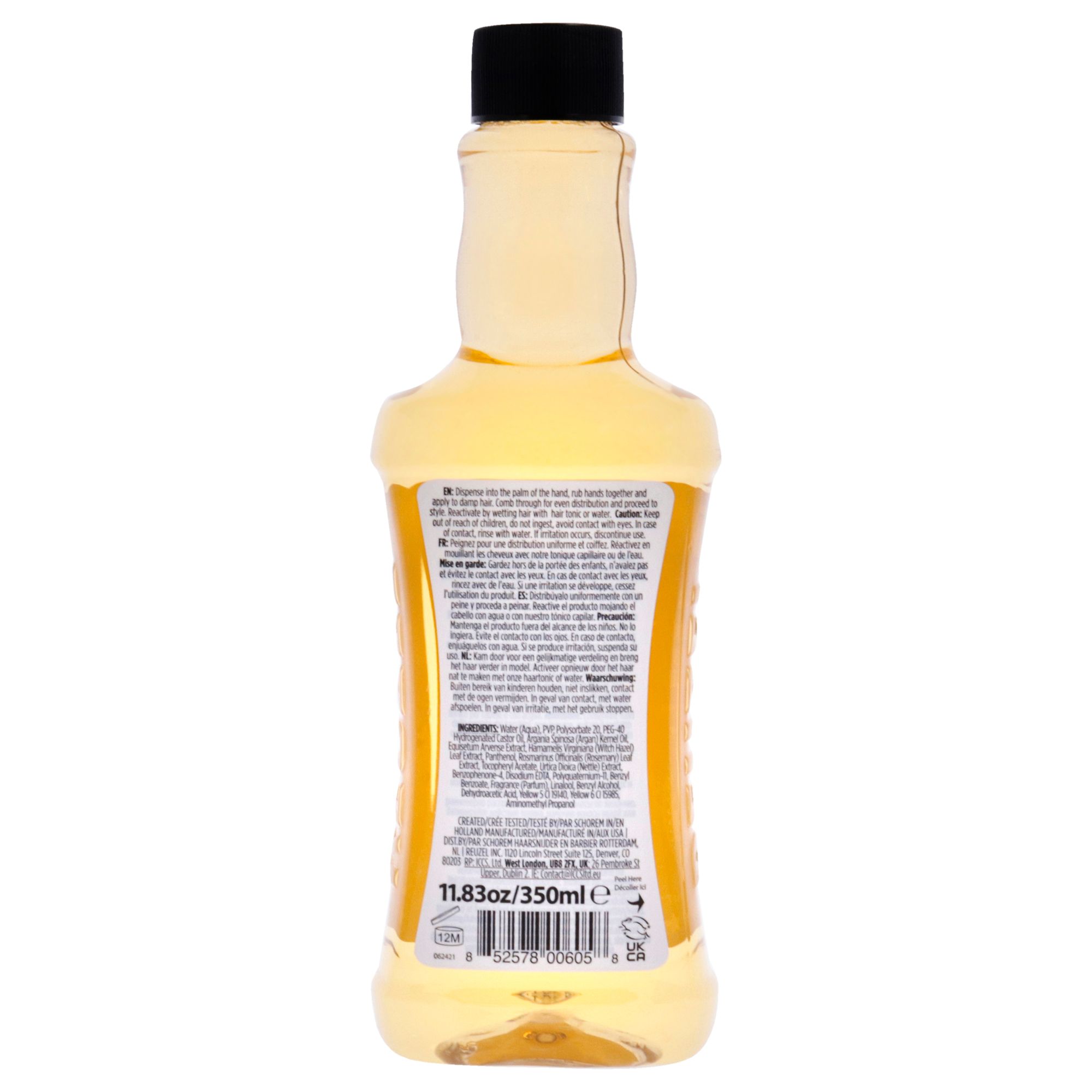 Reuzel Men's Grooming Tonic - Pro Oil Treatment For Men - 11.83 oz in Amber | Size: 1