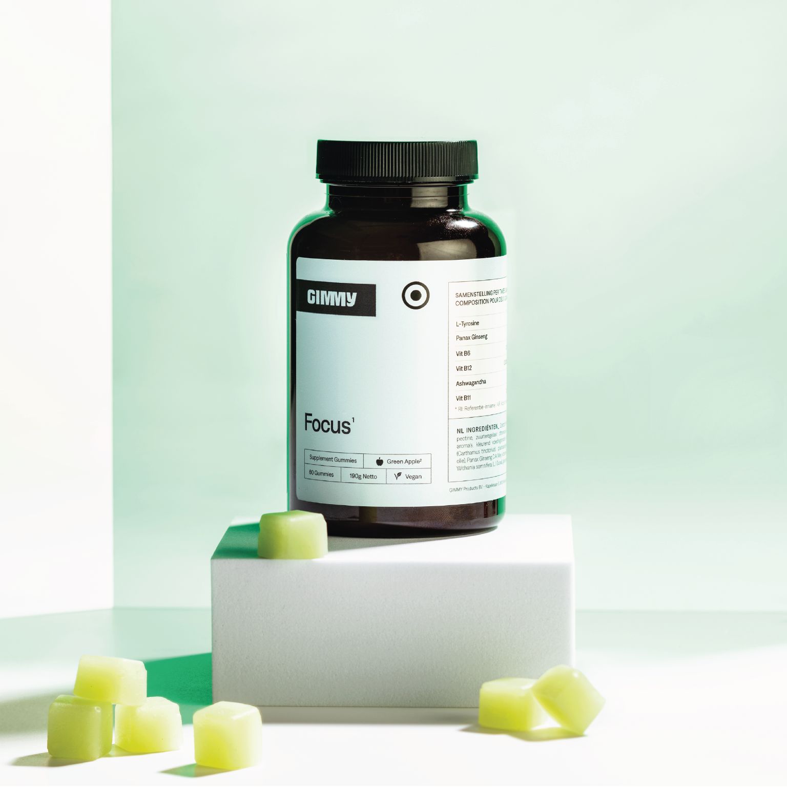 GIMMY Focus Gummies - Nahrungsergänzungsmittel für mehr Konzentration