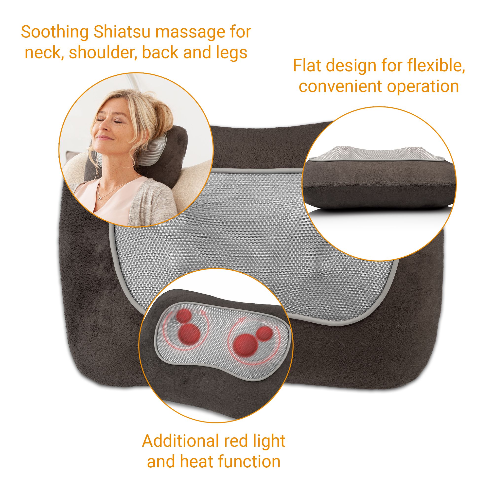 Medisana Medi MC 840 Shiatsu-Massagekissen  88949 (88949)