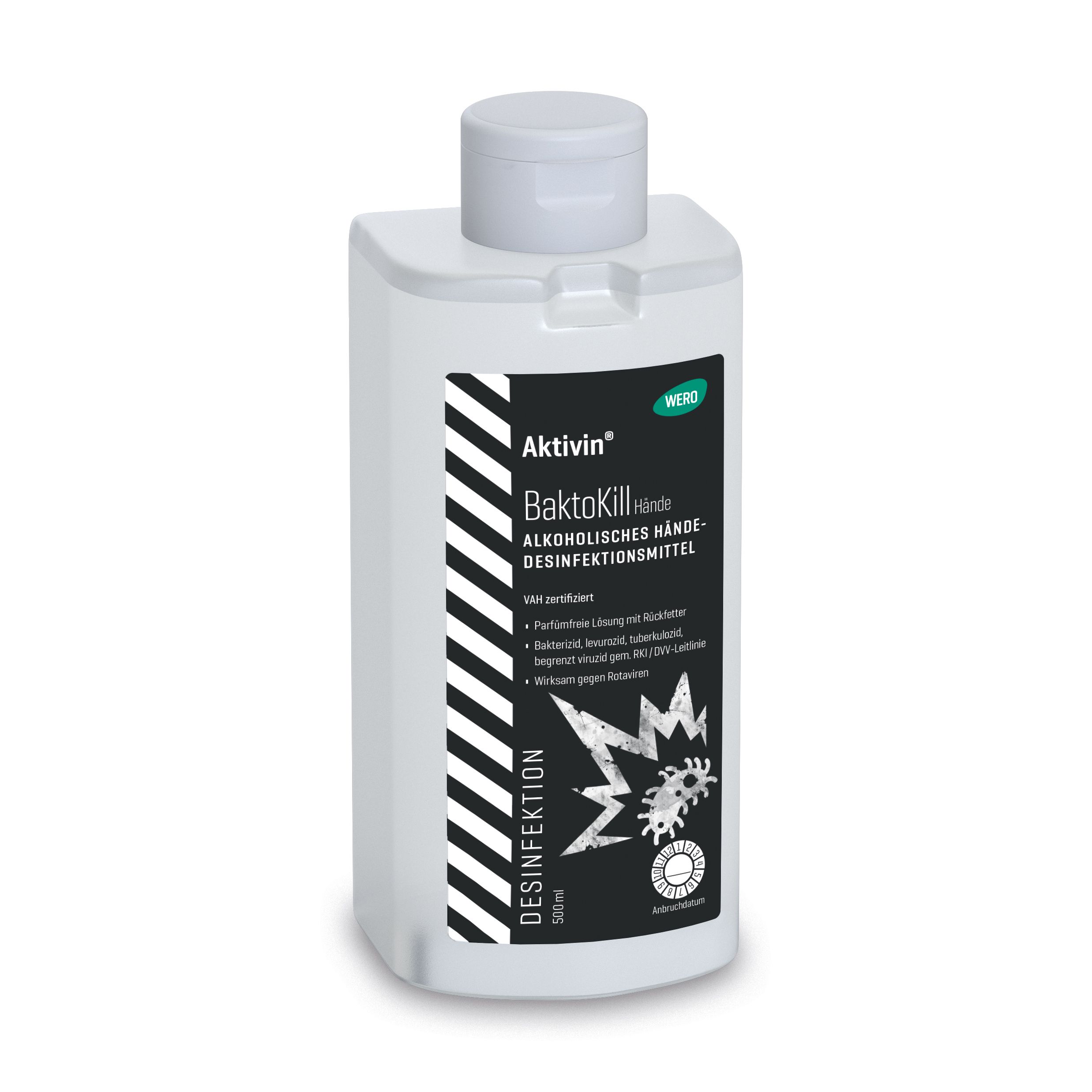 WERO Aktivin® BaktoKill Hände Desinfektion Spenderflasche