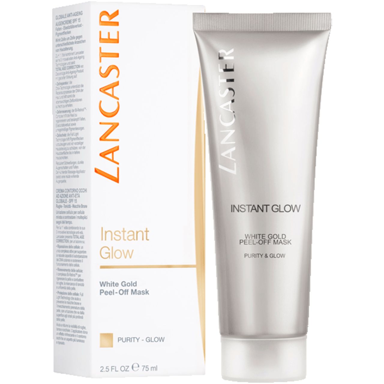 Lancaster, Instant Glow White Gold Peel-Off Mask