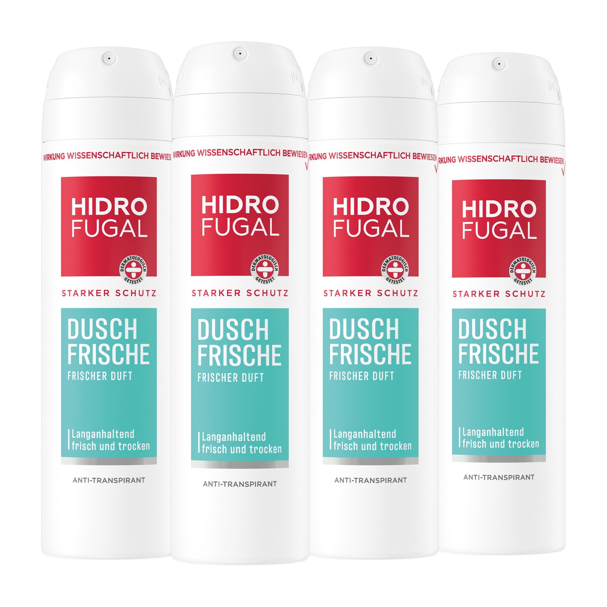 HIDROFUGAL Deo Spray DUSCH FRISCHE Starker Anti-Transpirant Schutz