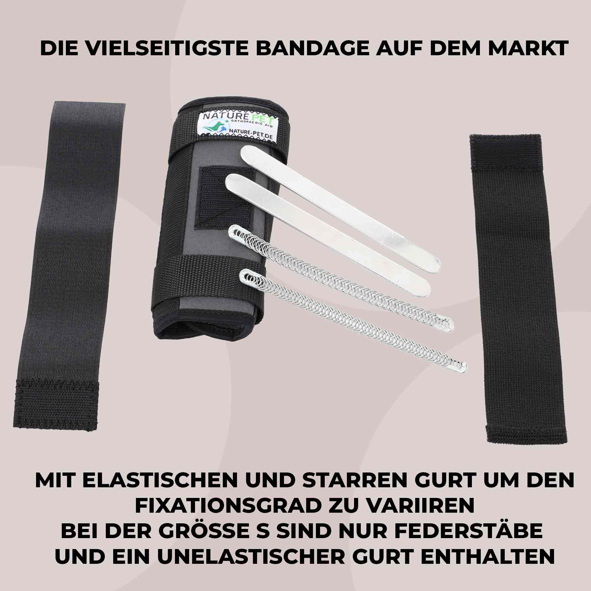 Nature Pet Premium Hunde Handgelenks Bandage