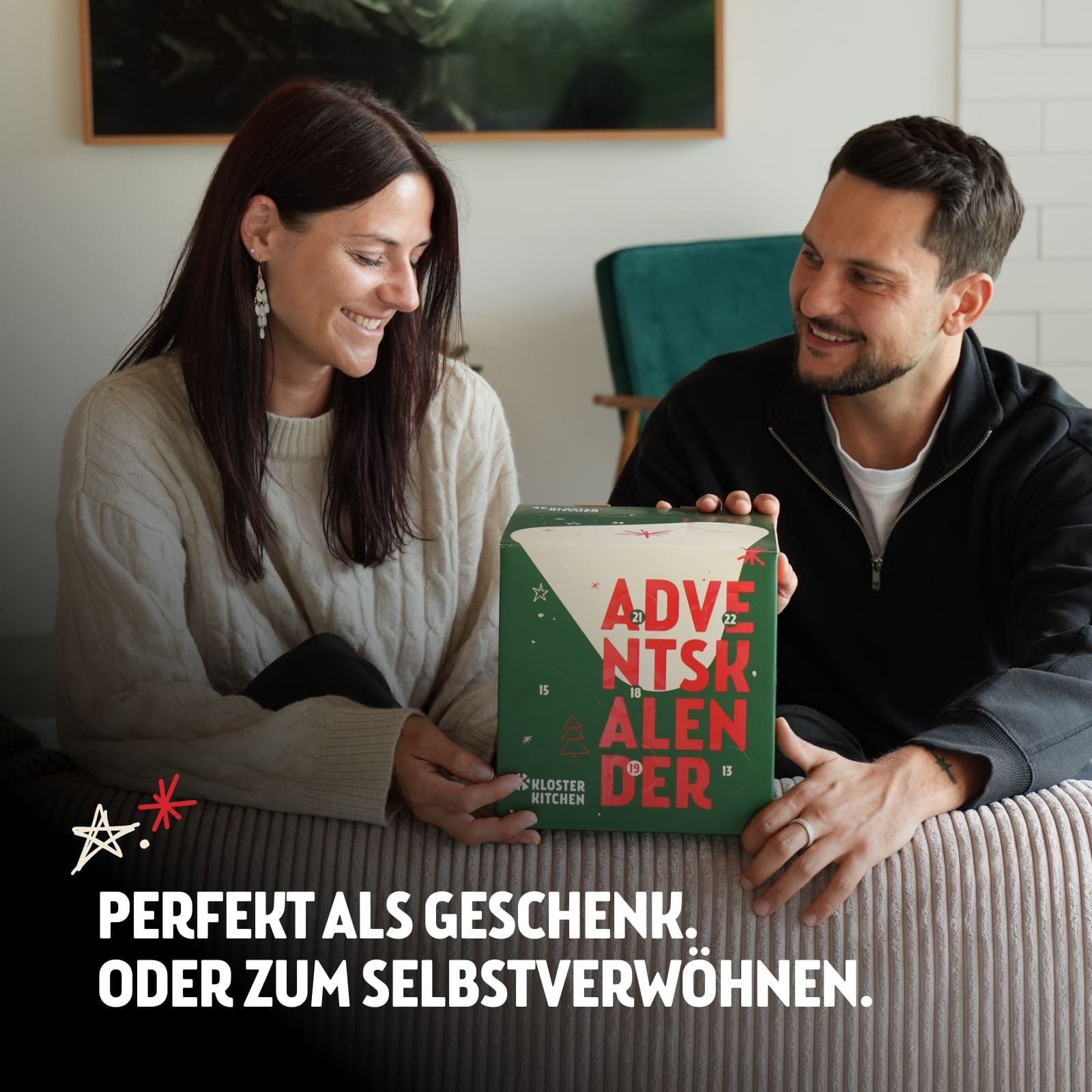 Kloster Kitchen Adventskalender 2025 (inkl. 0,25€ Pfand)