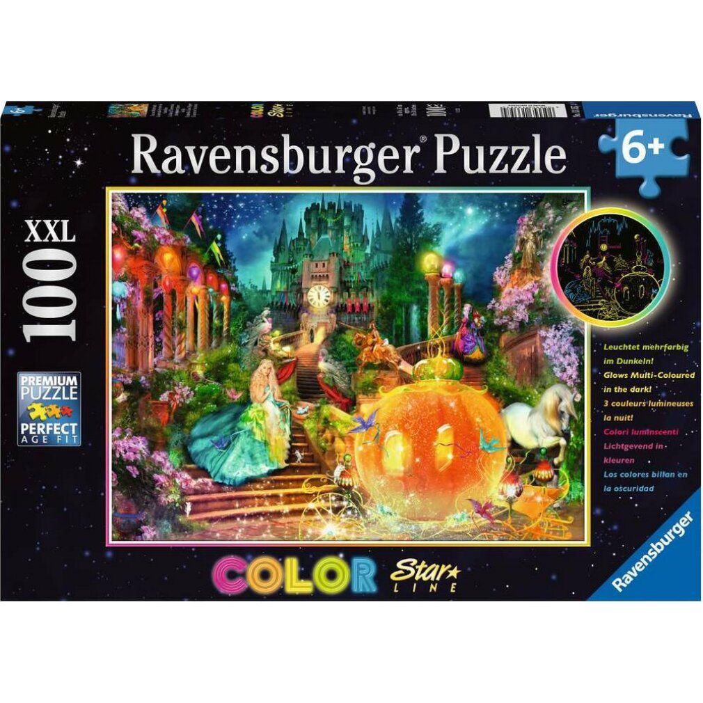 ravensburger Aschenputtel xxl Leuchtpuzzle 100 Teile