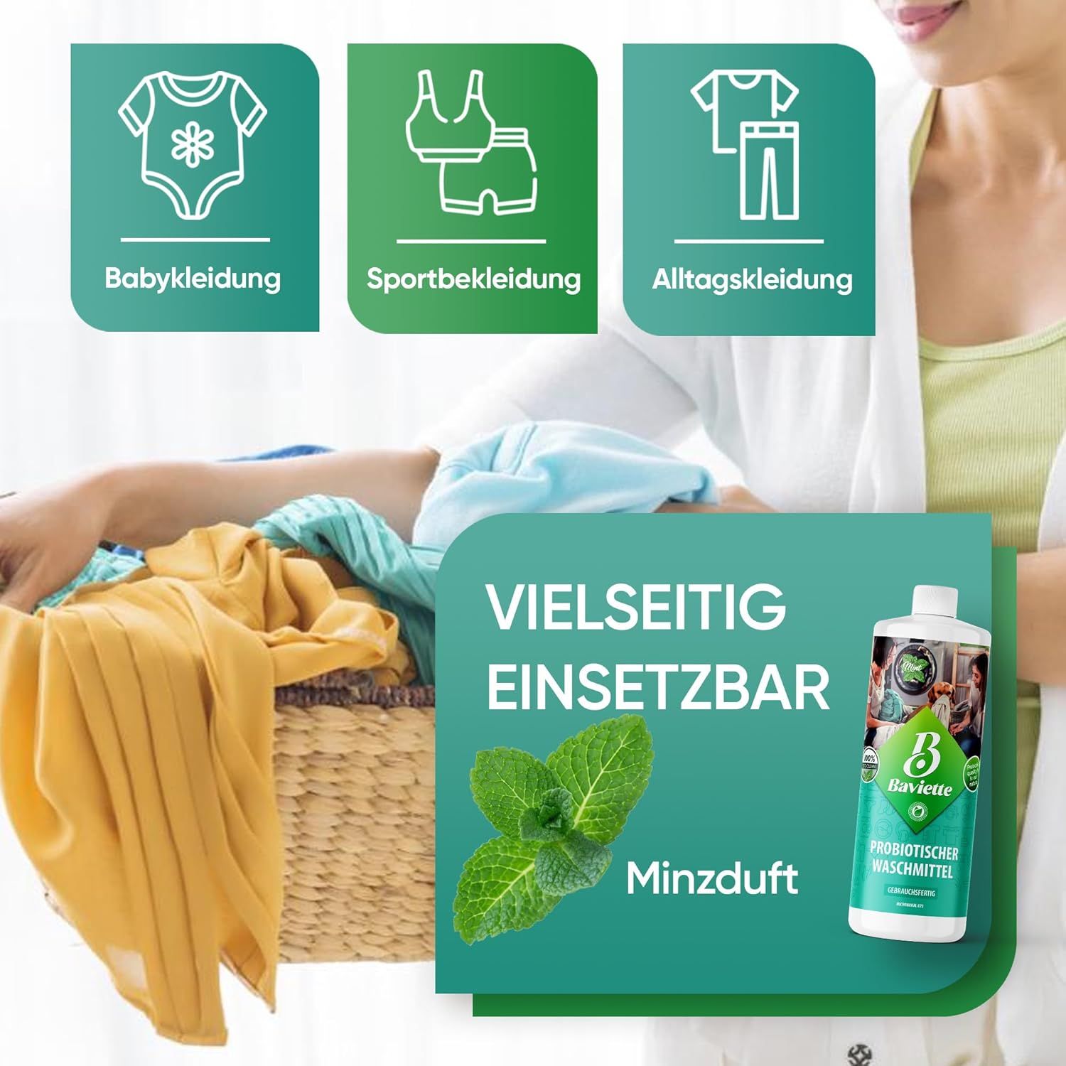 Baviette Probiotischer Waschmittel