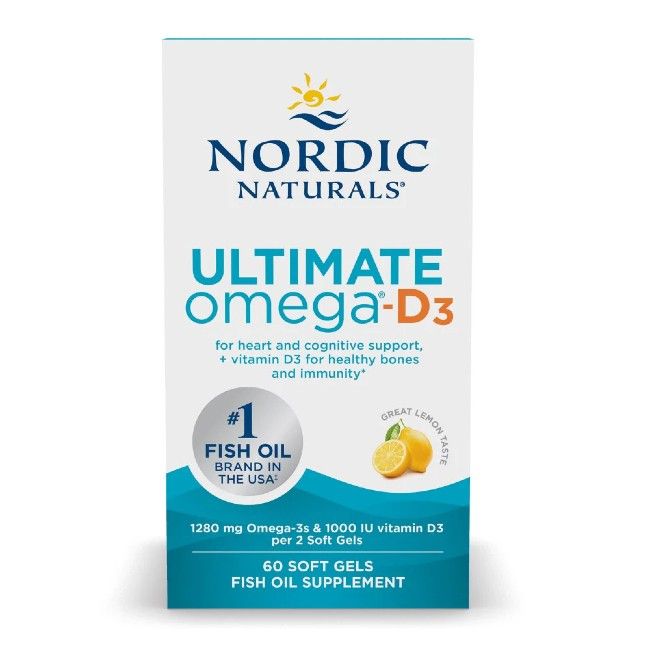 Nordic Naturals Ultimate Omega-D3 60 Pc