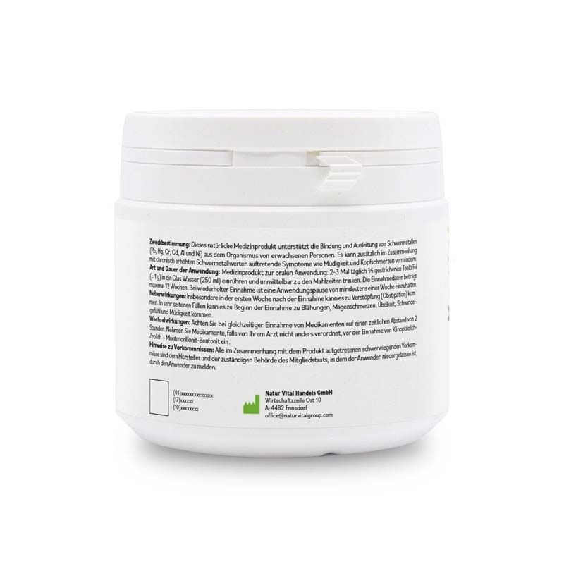 ZeoBent MED Detox Pulver ultrafein 200 g zur Herstellung einer Susp. zum Einnehmen