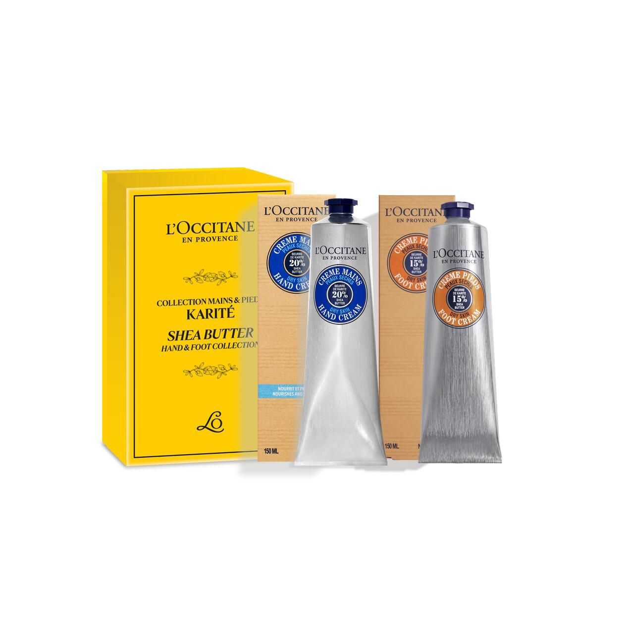 L'Occitane, Shea Hand- und Fußpflege Duo 2 St Set