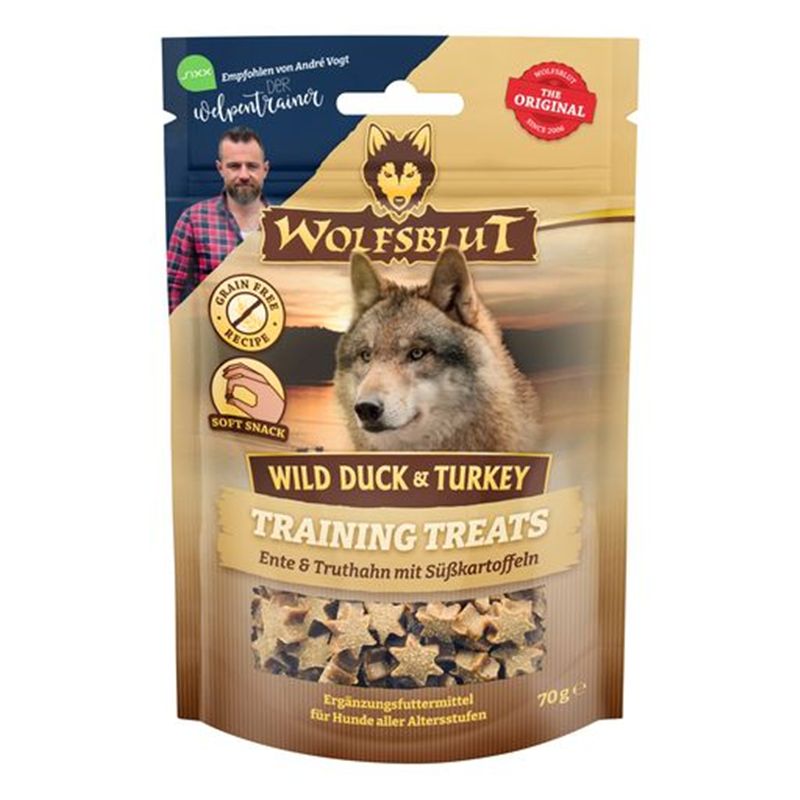 Wolfsblut Wild Duck & Turkey Training Treats 490 g