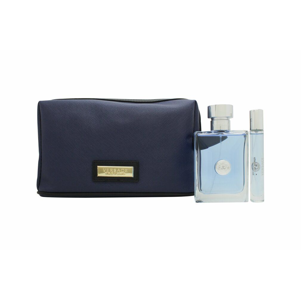 Versace pour Homme Geschenkset  edt +  edt + Kosmetiktasche