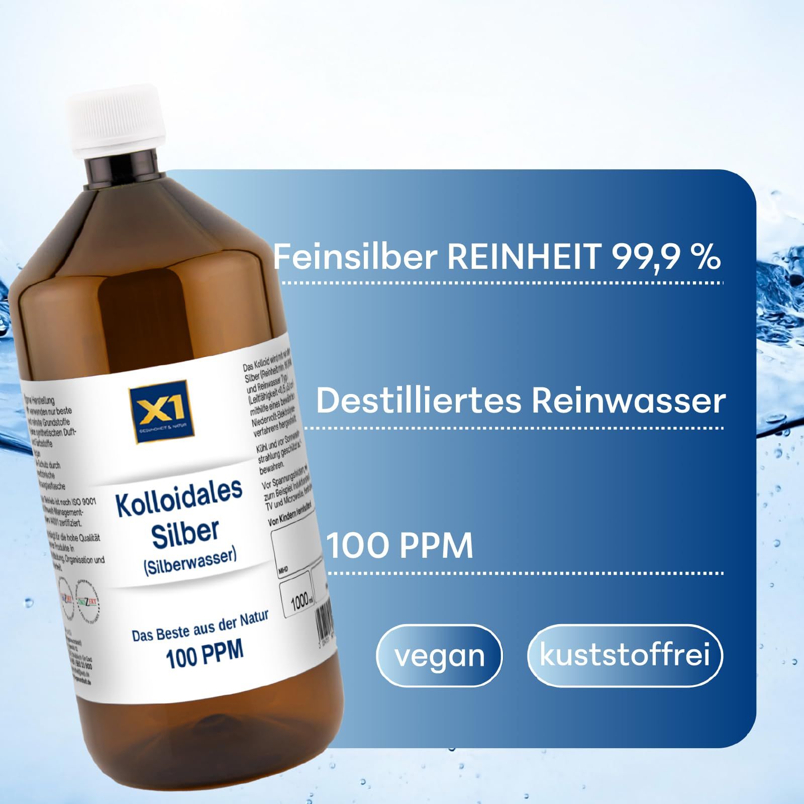 Kolloidales Silberwasser