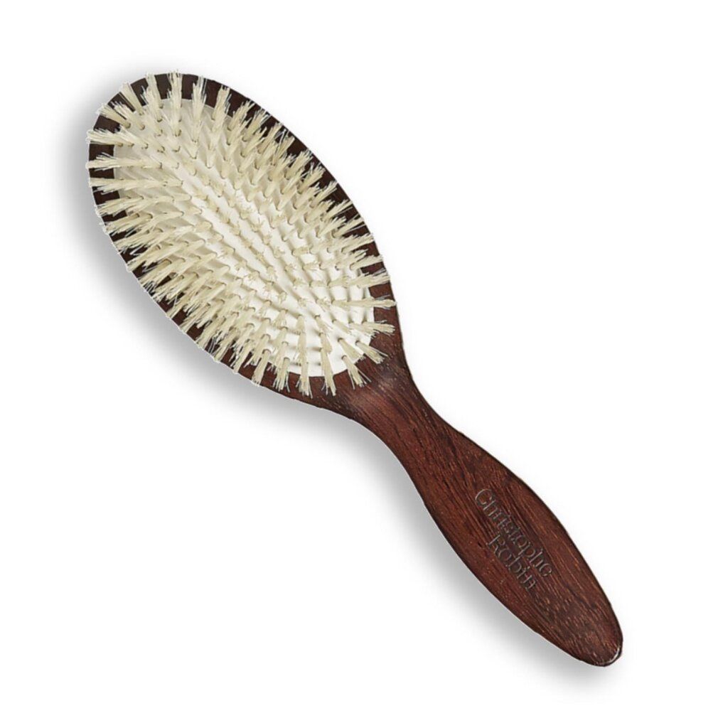 Christophe Robin Detangling hairbrush 100% natural boar-bristle & wood