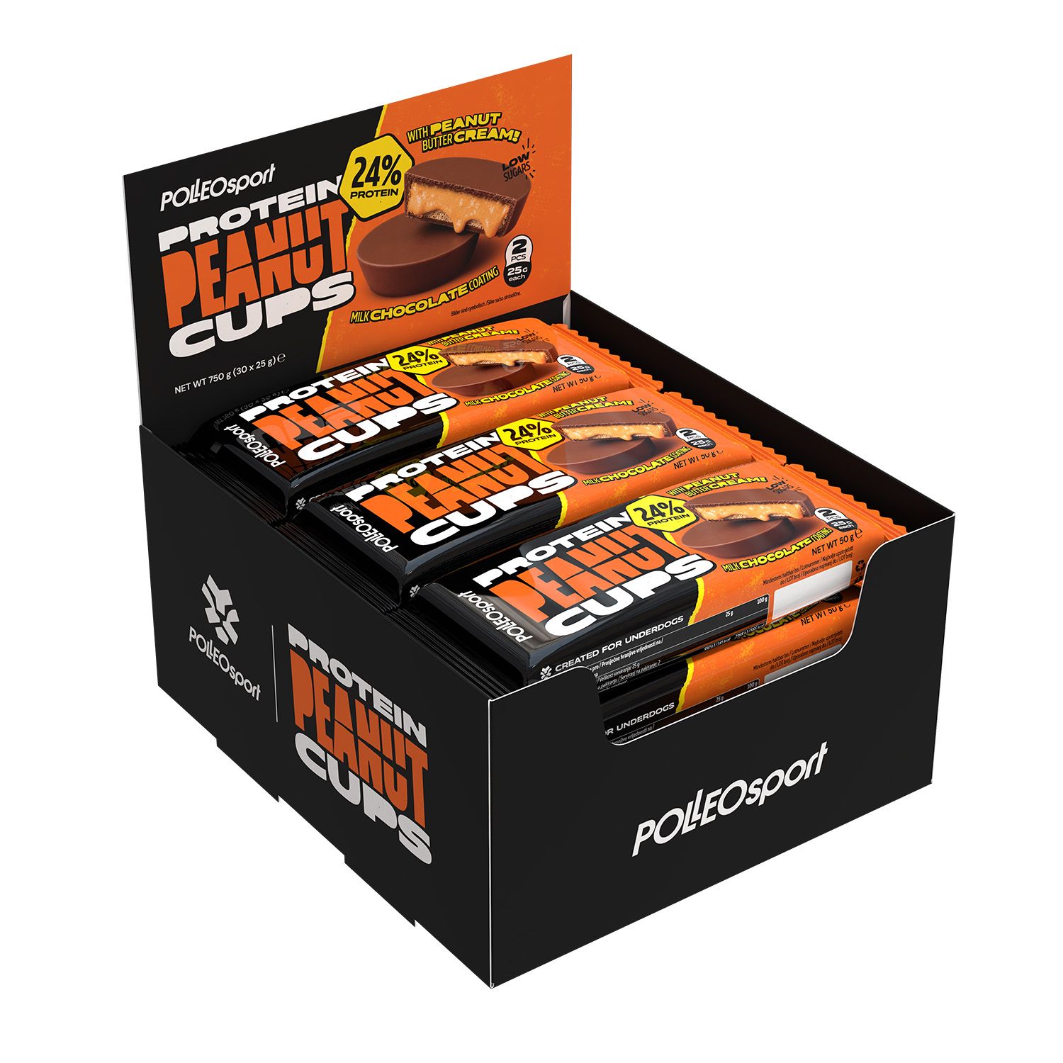 Polleo Protein Peanut Cups