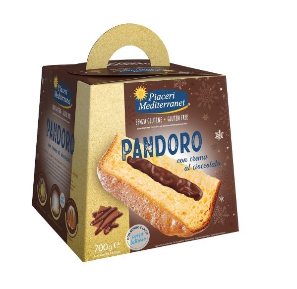 Piaceri Mediterranei Pandoro mit Schokoladencreme 700 g