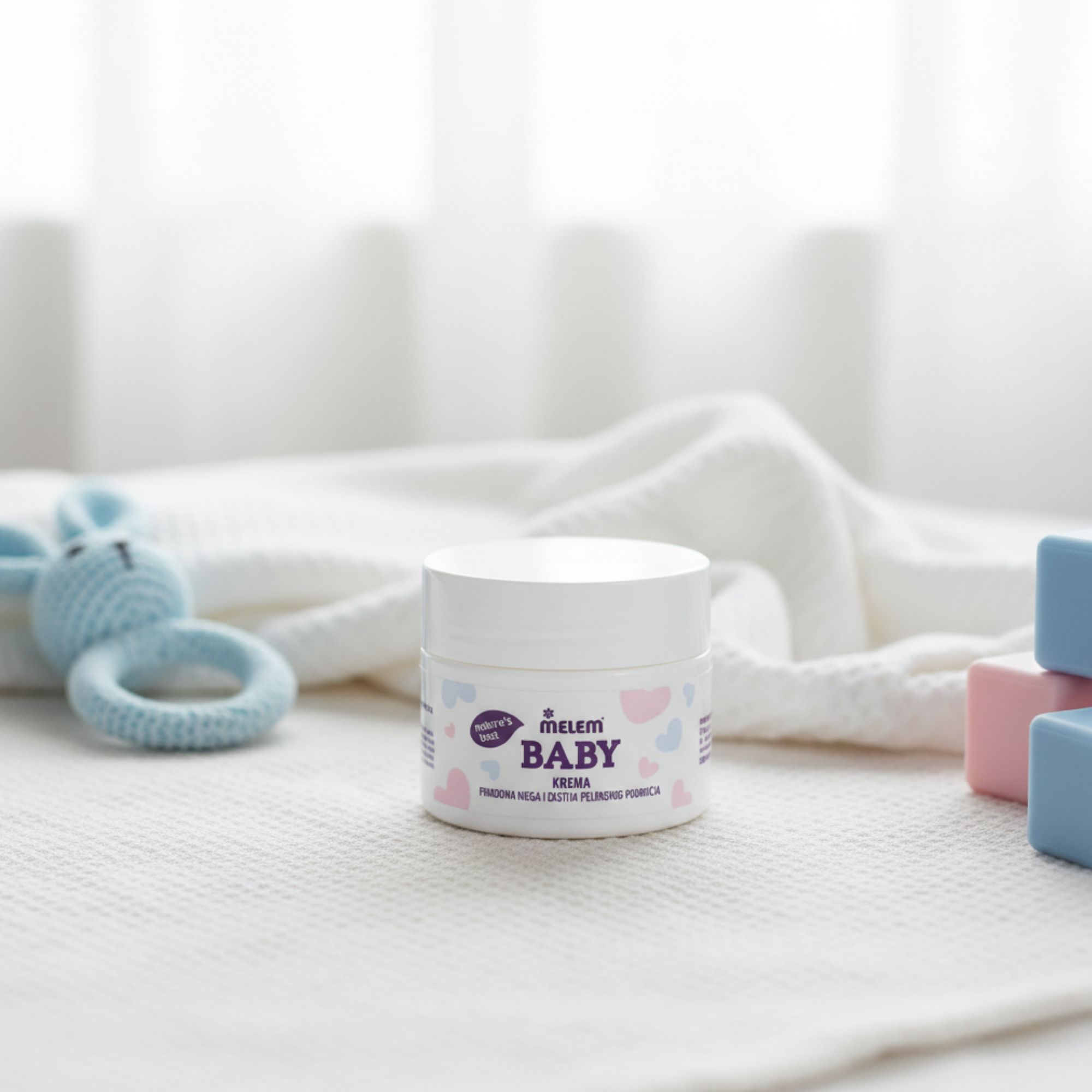 Melem Baby Creme zur Pflege des Windelbereichs