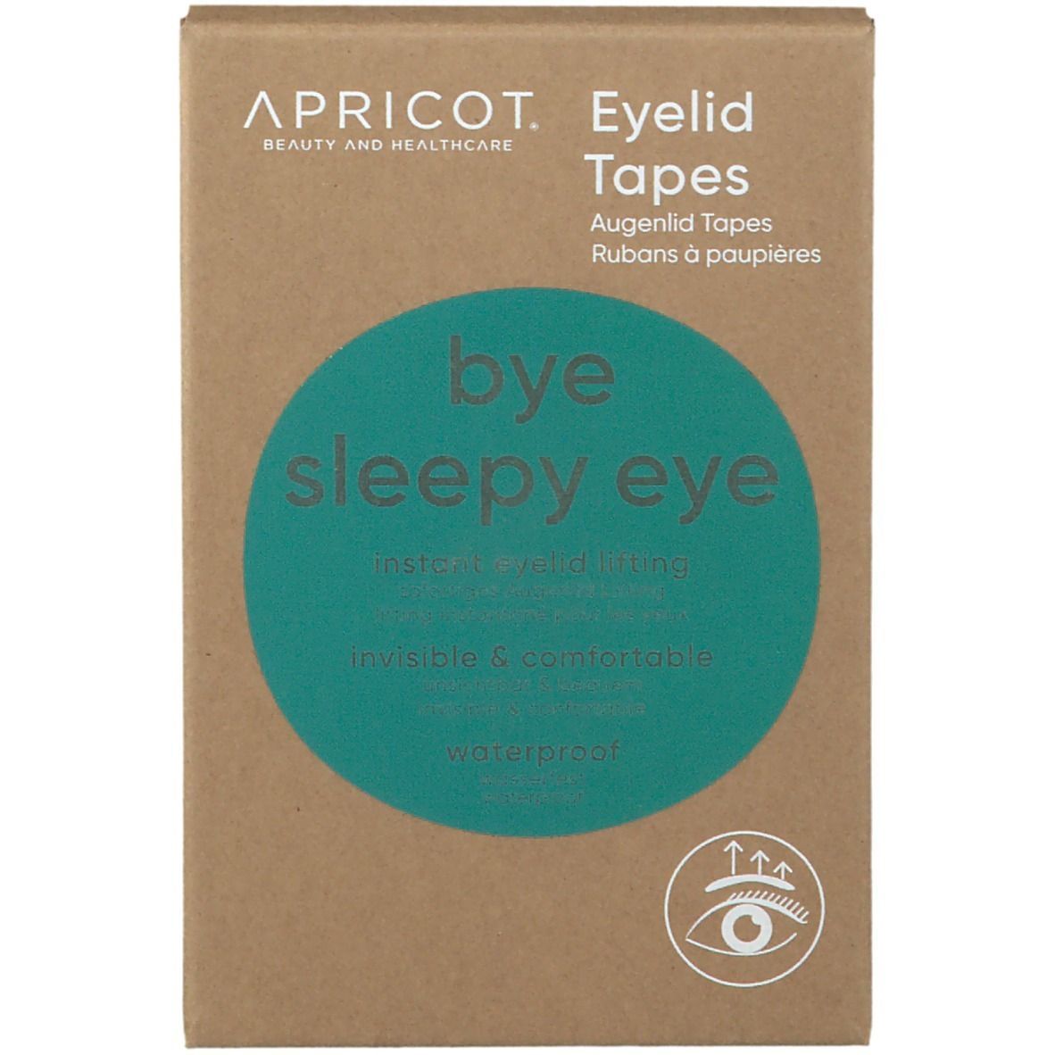 Apricot bye sleepy eye bandes yeux