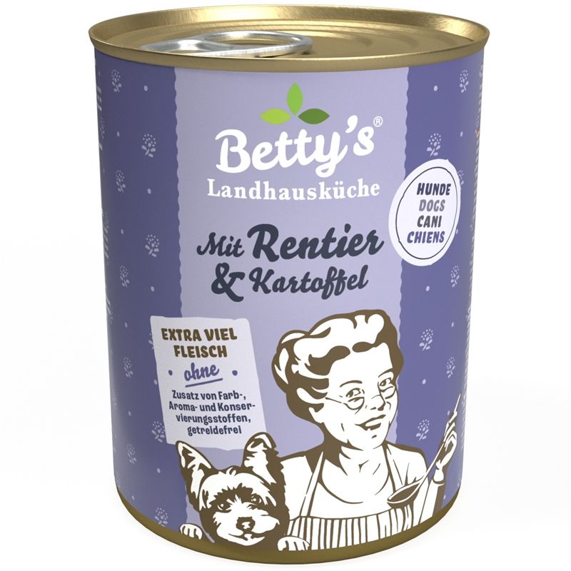 Bettys Landhausküche LHK Dog Rentier & Kartoffel