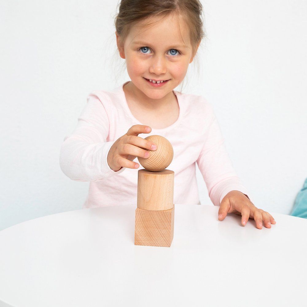 Beleduc Lernspiele-Set Fröbelbausatz 1