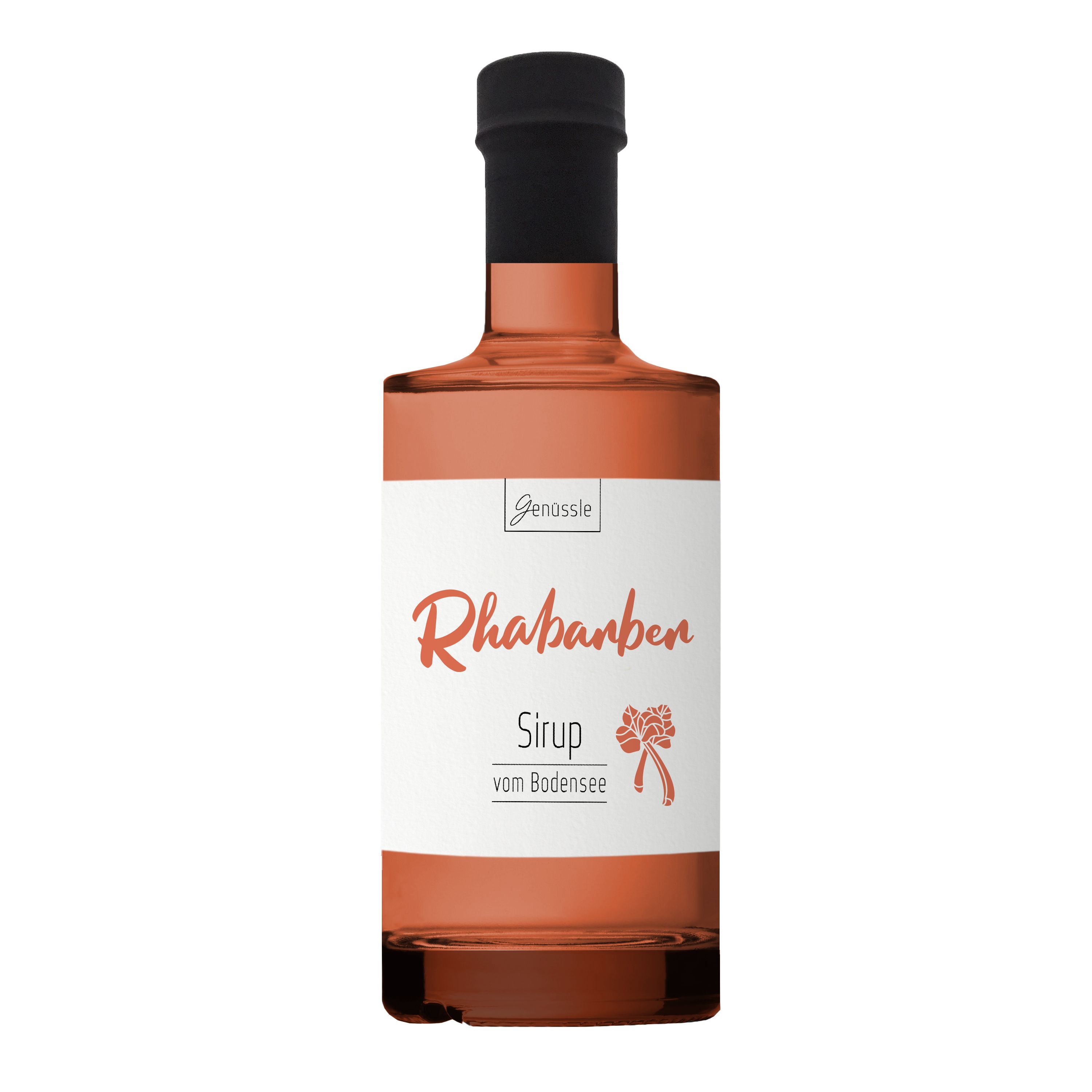 Genüssle Rhabarber-Sirup 350 ml