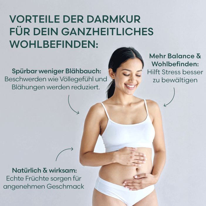 LIV Darmkur | Himbeere Erdbeere aus ganzen Früchten, mit Bakterienkulturen und Ashwagandha KSM-66®
