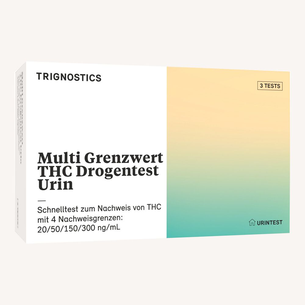 TRIGNOSTICS THC Multi Grenzwert Drogentest Urintest