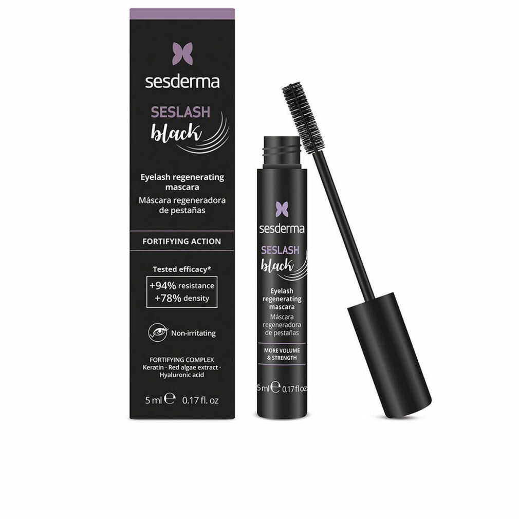 seslash black regenererende mascara voor wimpers #zwart 0,005 Mascara