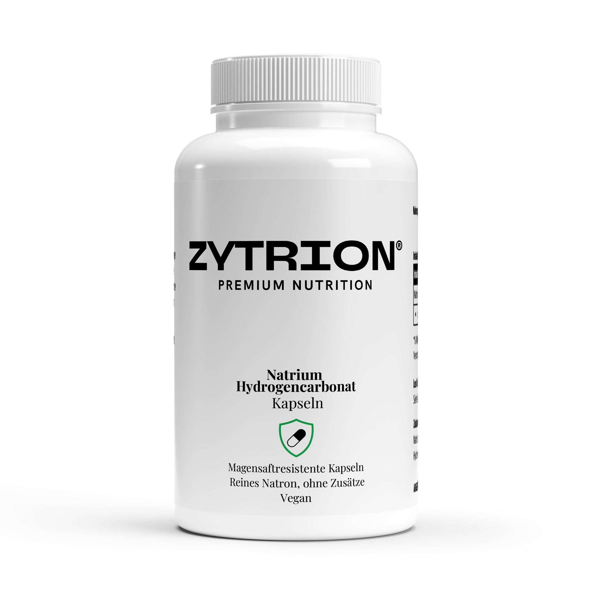 Zytrion Natrium Hydrogencarbonat, Magensaftresistent Kapseln 120 St