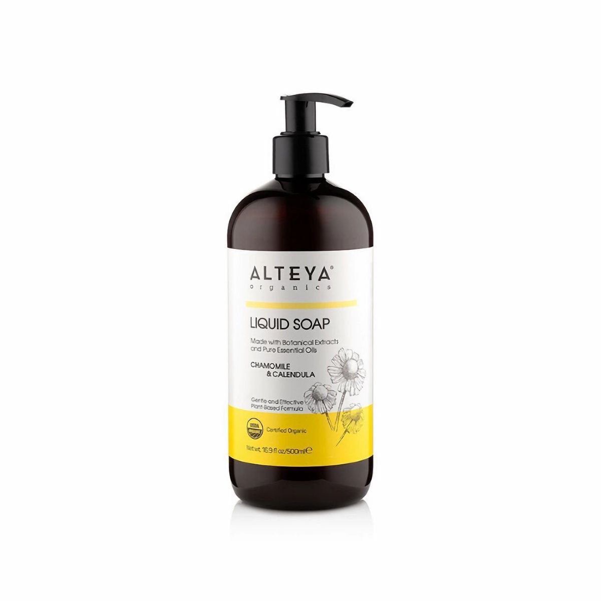 Alteya Organics Kamille und Ringelblume Flüssigseife
