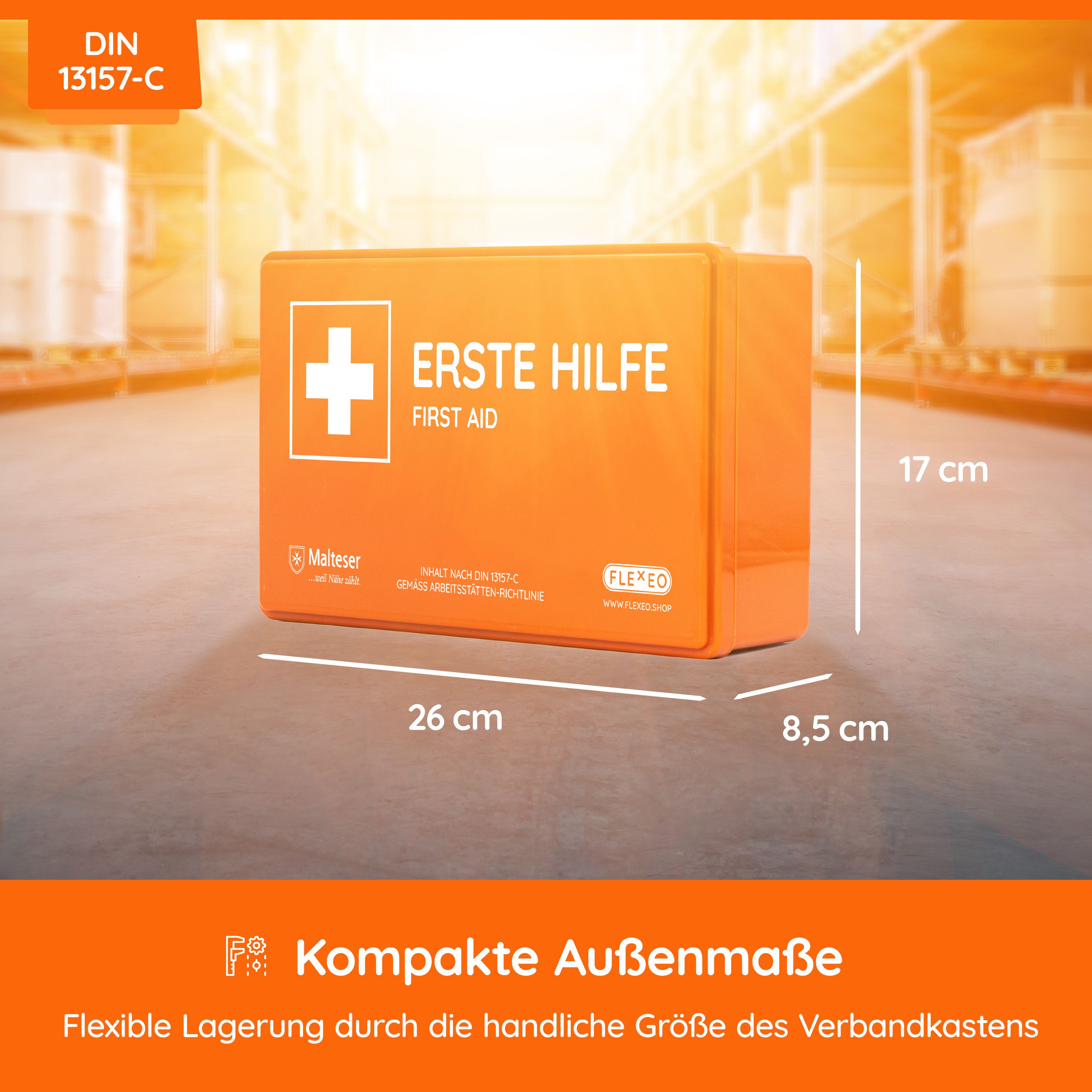 FLEXEO Betriebsverbandkasten