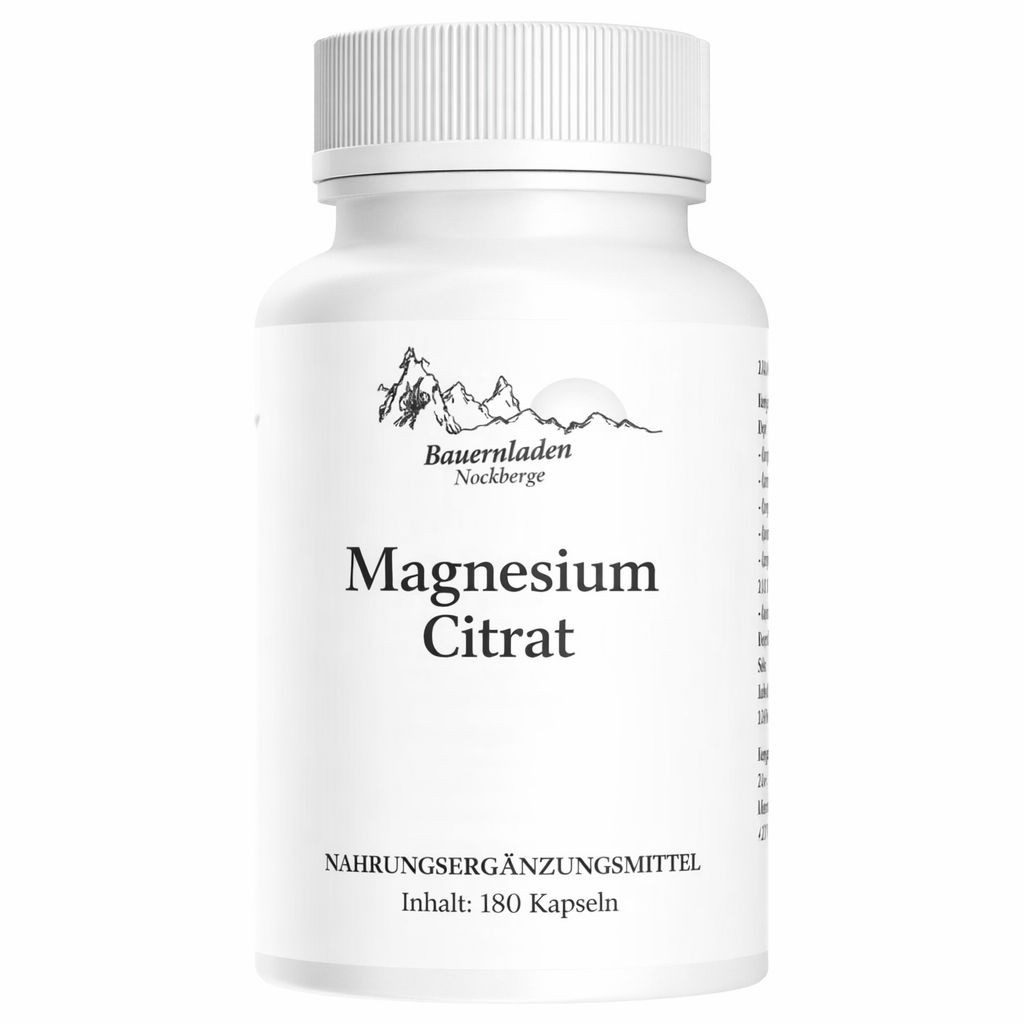 Bauernladen Nockberge | Magnesium Citrat 1x60 St Kapseln