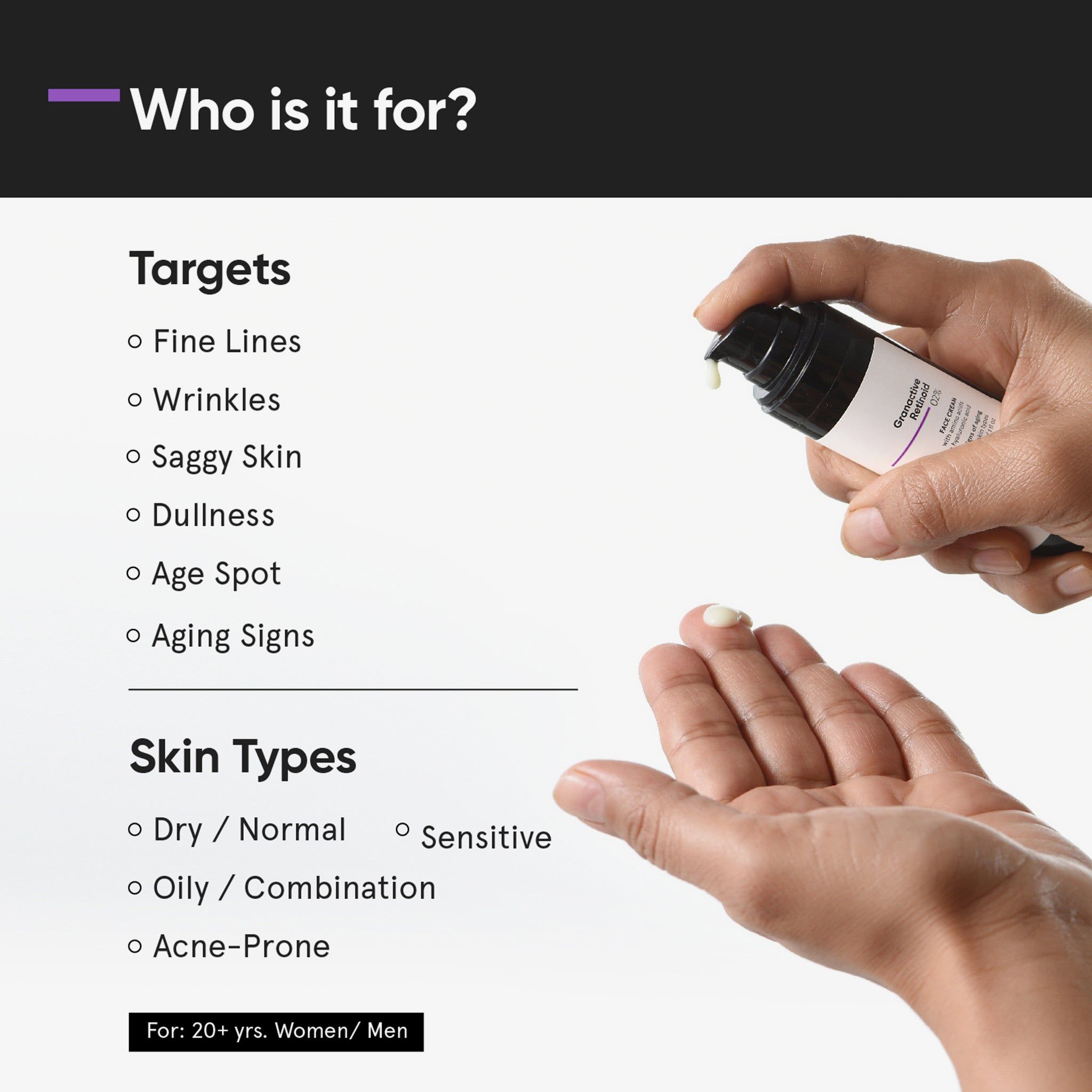 Minimalist, Granactive Retinoid 02% Face Cream
