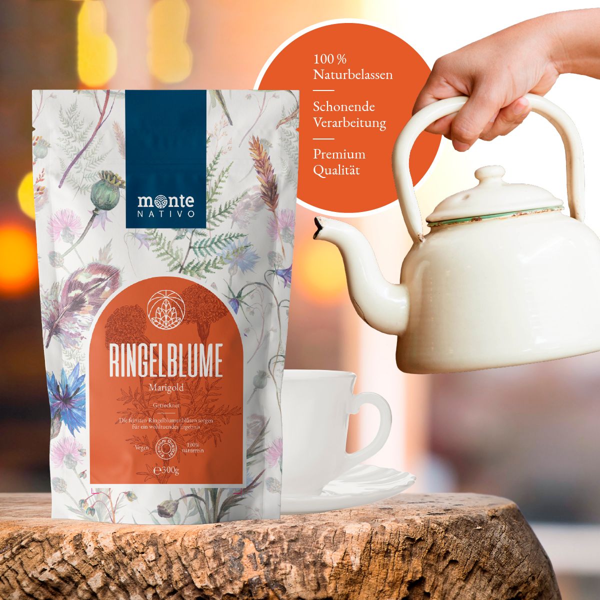 Monte Nativo Ringelblumen Kräutertee lose