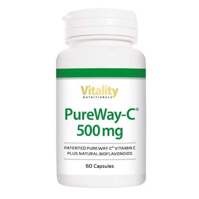 Vitality Nutritionals PureWay Vitamin C 500 mg 60 Capsules 35 g Kapseln