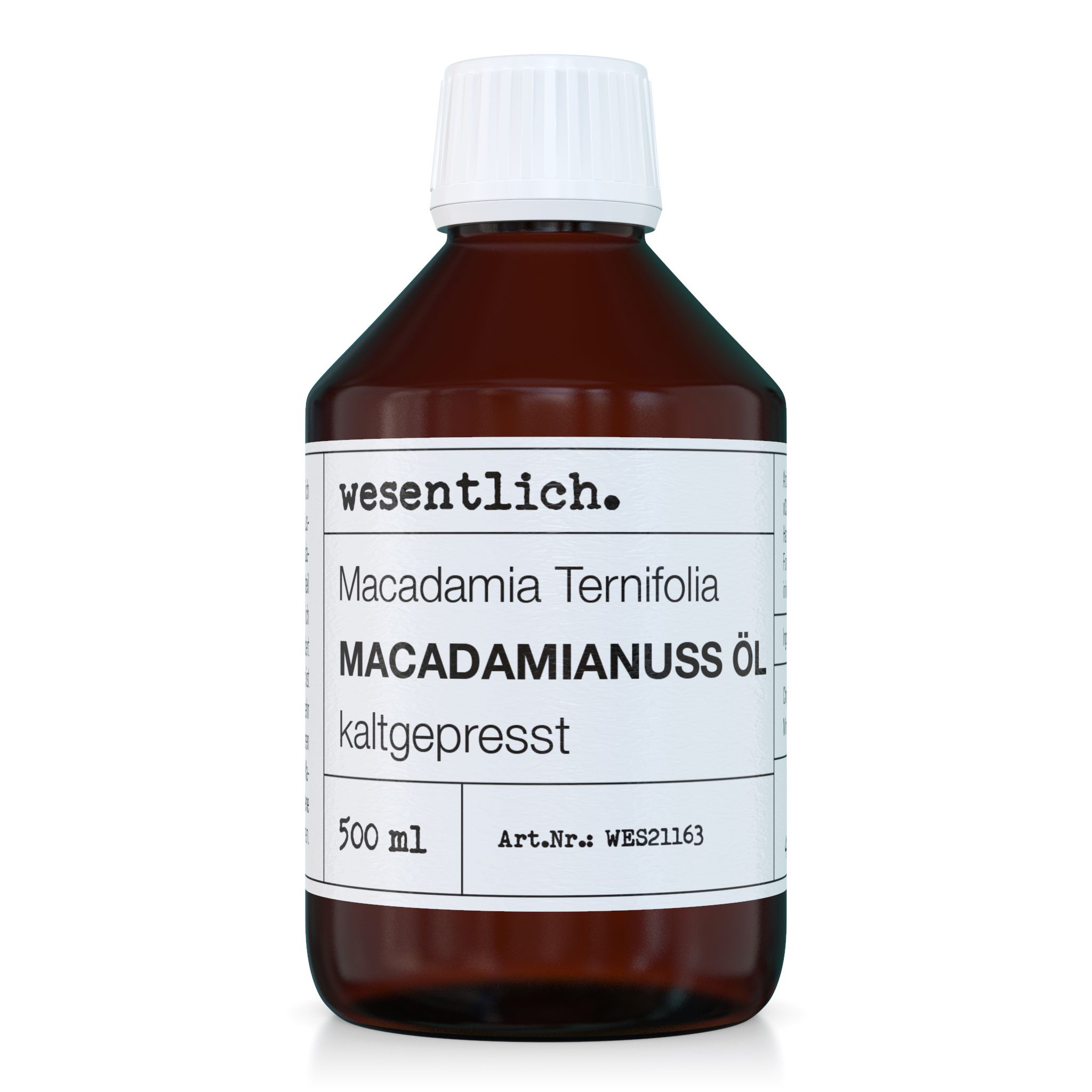 wesentlich. Macadamianussöl