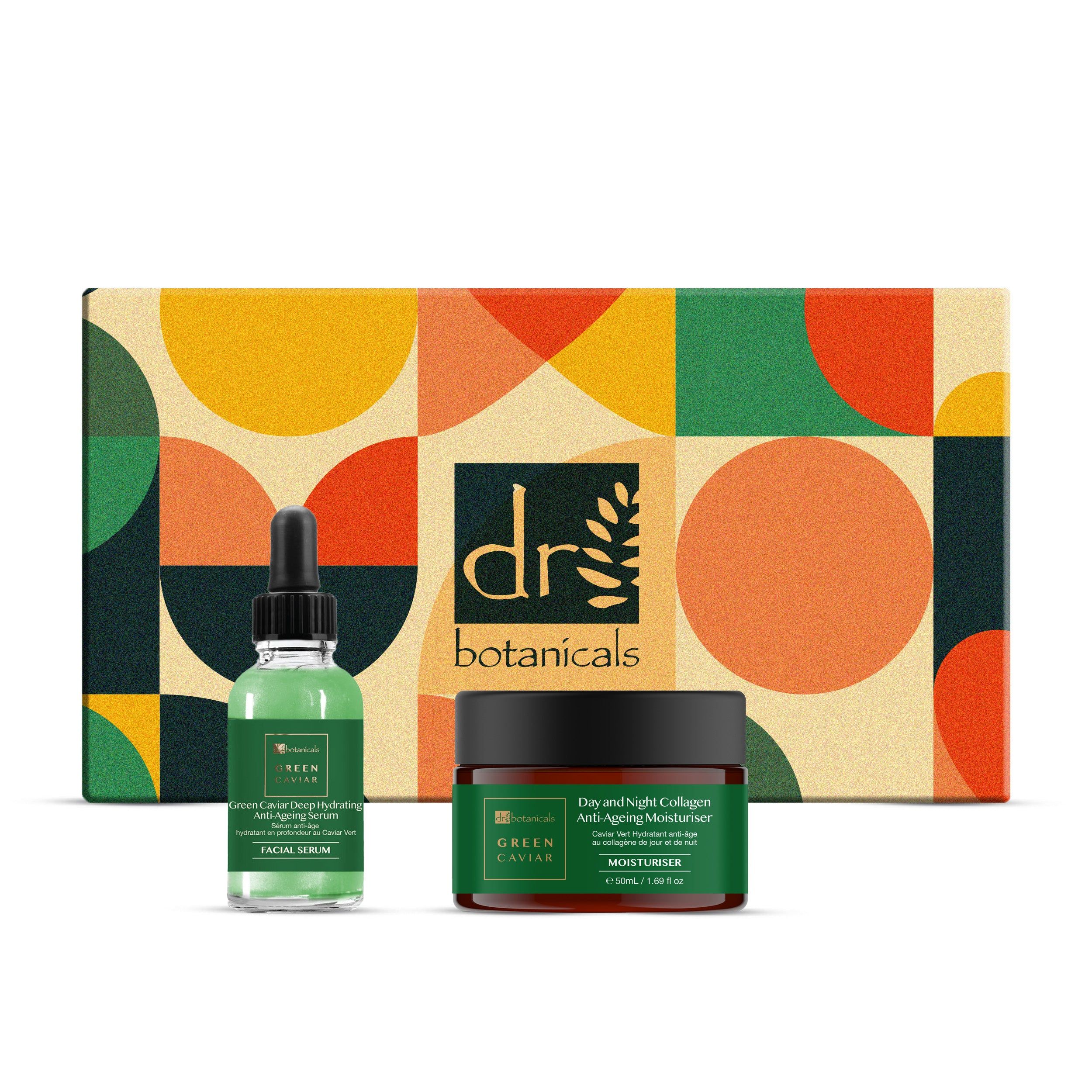 Grünes Kaviar Anti-Aging Feuchtigkeitscreme & Serum Set